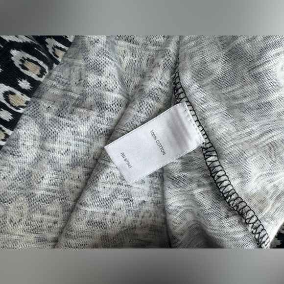 J. Jill 100% Indian Cotton Ikat Print Shift Mini Dress Size Medium - Picture 6 of 8